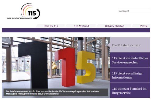 115 - Behördenhotline