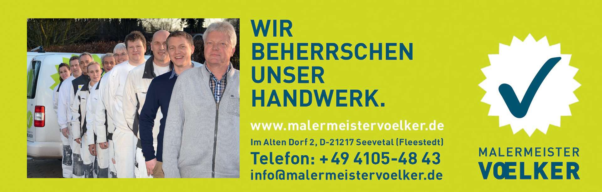 Malermeister Voelker Anzeige