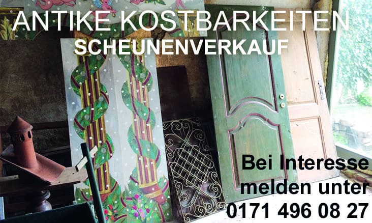 Antike Kostbarkeiten - Scheunenverkauf auf was-wo-finden.de