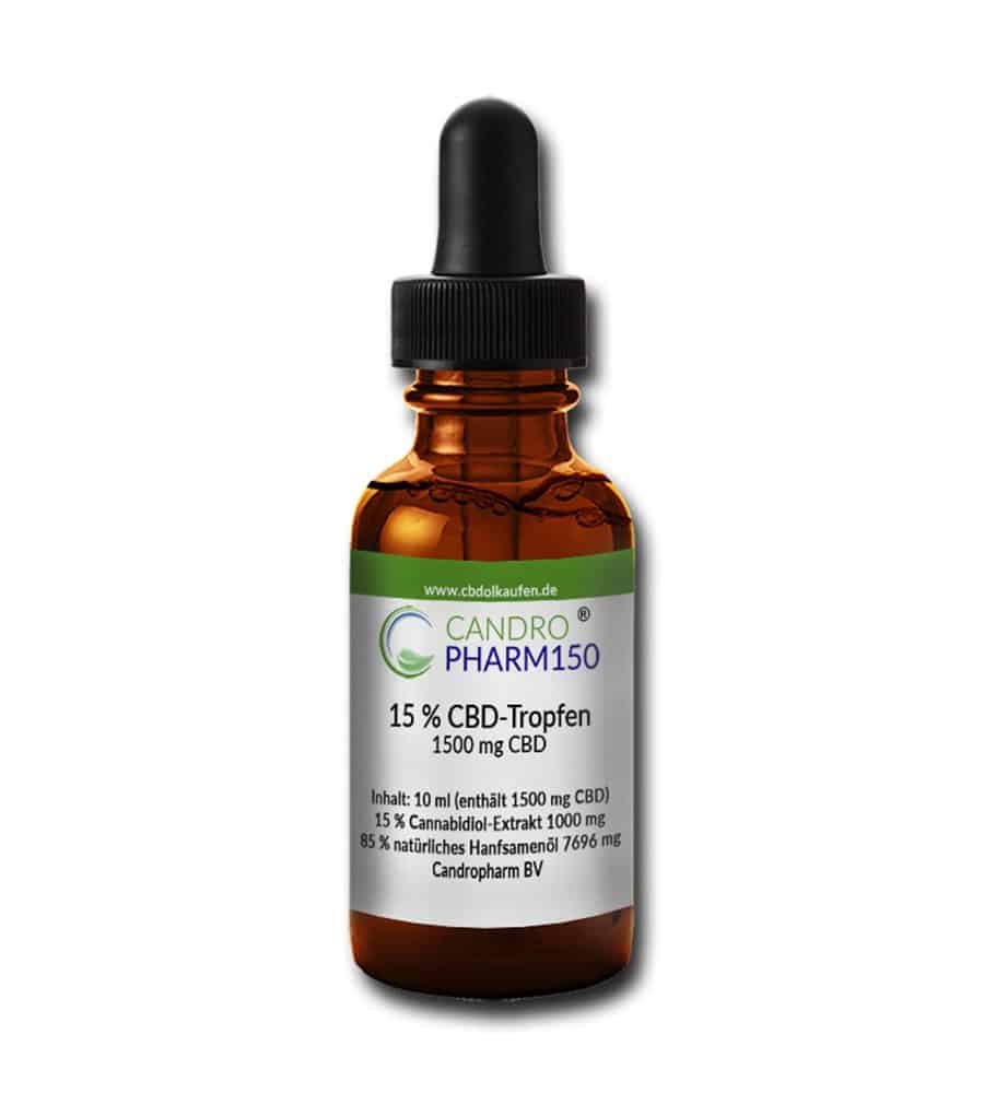 Brown Eye Dropper Bottle CBD Tropfen Hanf Schnitt Nord