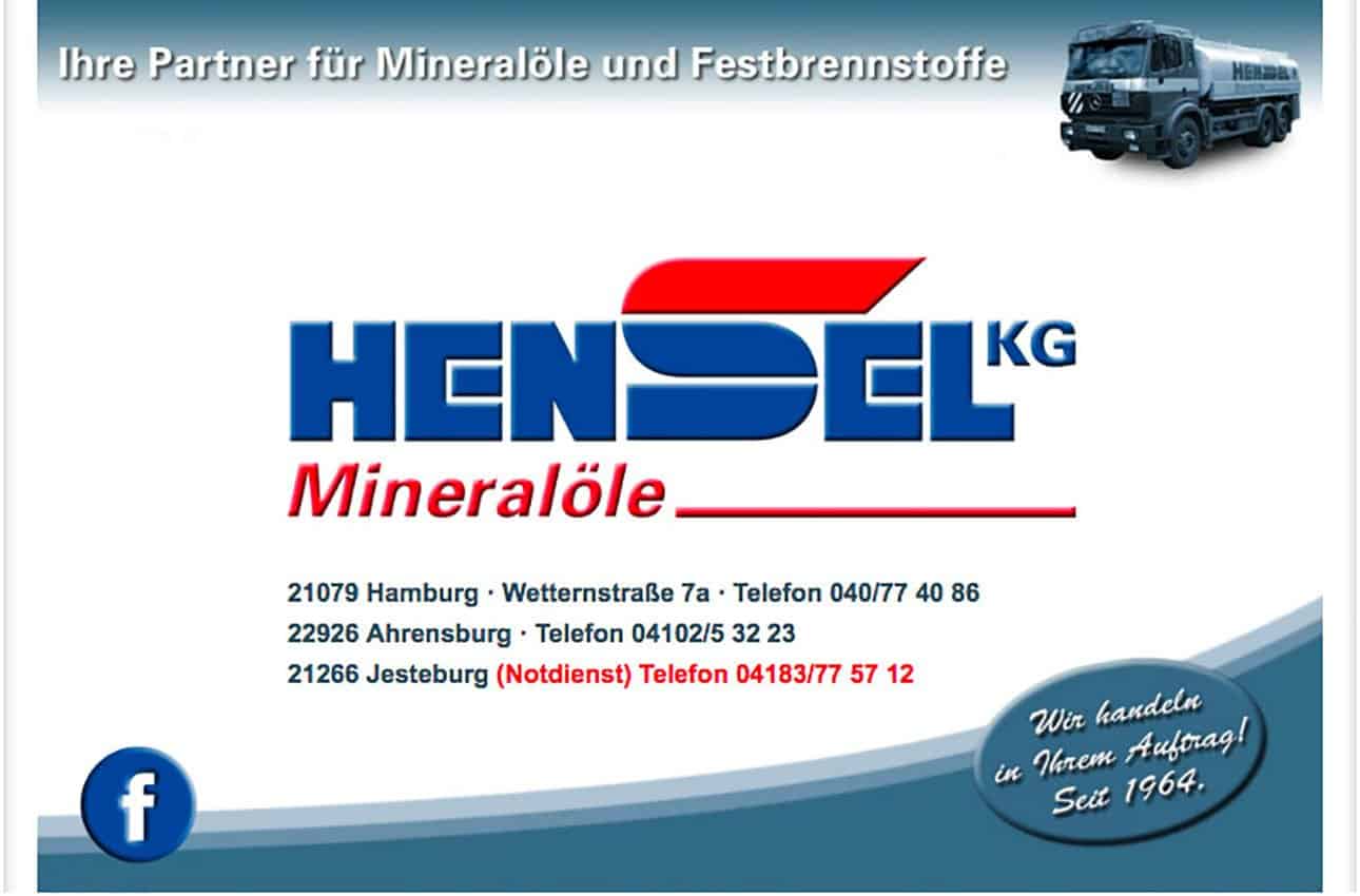 Brennstoffhandel mit Notdienst Nordheide - Hensel KG