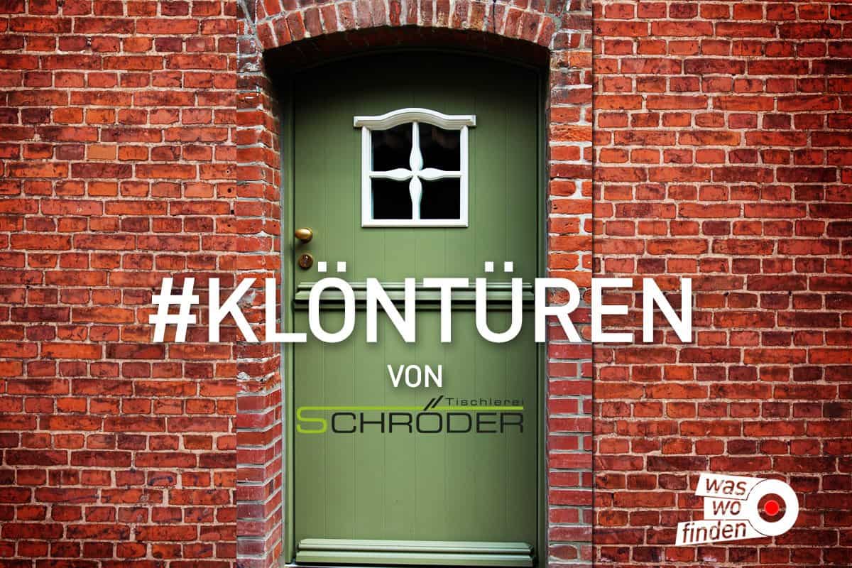 Klöntüren von Tischlerei Schröder