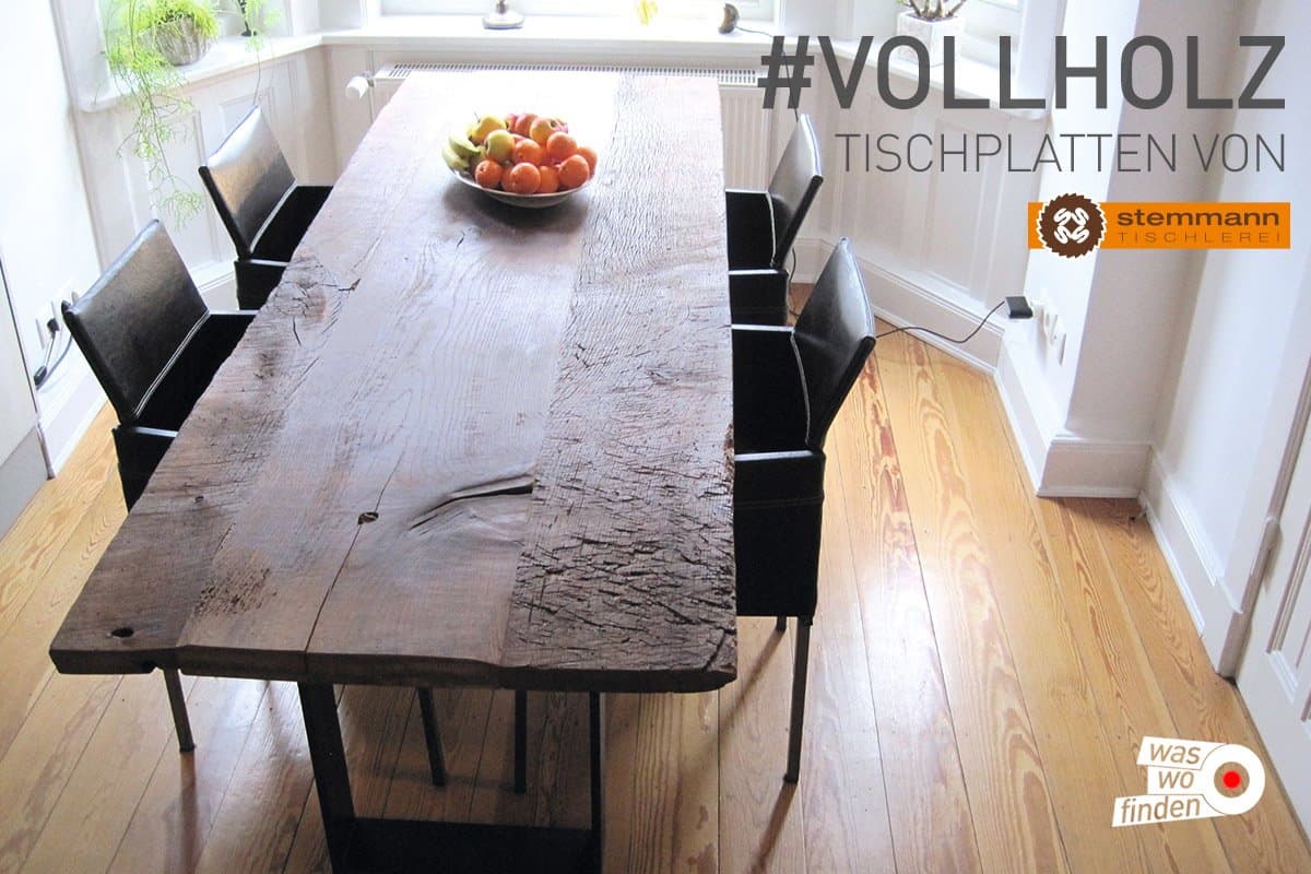 Vollholz Tischplatten Tischlerei Stemmann