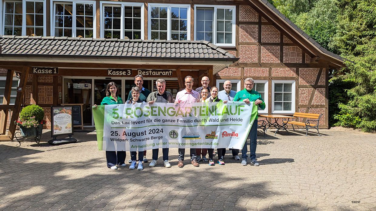 hnt rosengartenlauf Sponsorentreff am Wildpark Schwarze Berge