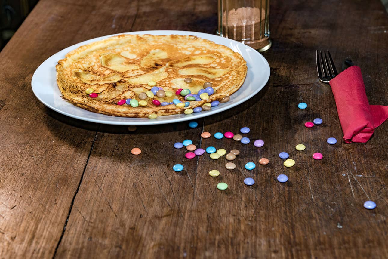WasWoFinden Pfannkuchen Kinderglueck