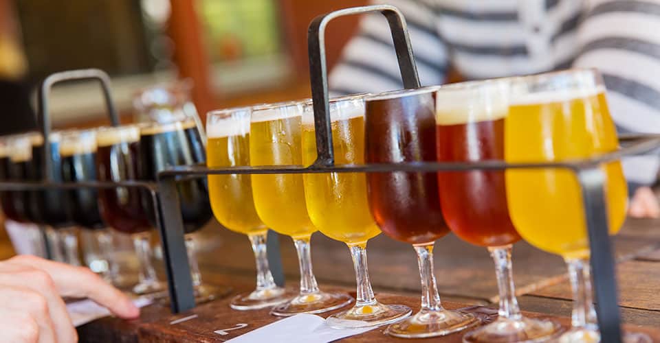 Tag der Offenen Tür in einer Bierbrauerei