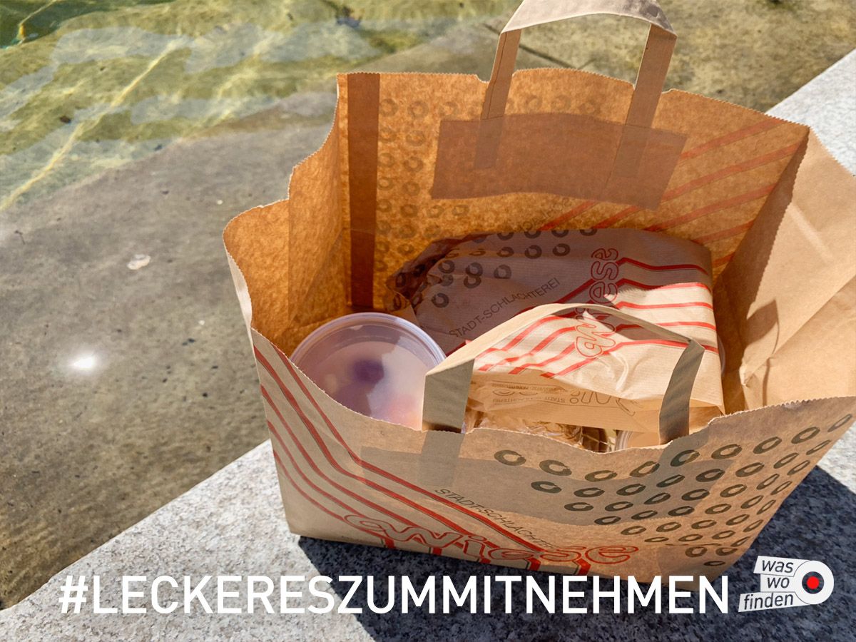 WasWoFinden Leckeres zum Mitnehmen Stadtschlachterei Wiese Mittagstisch