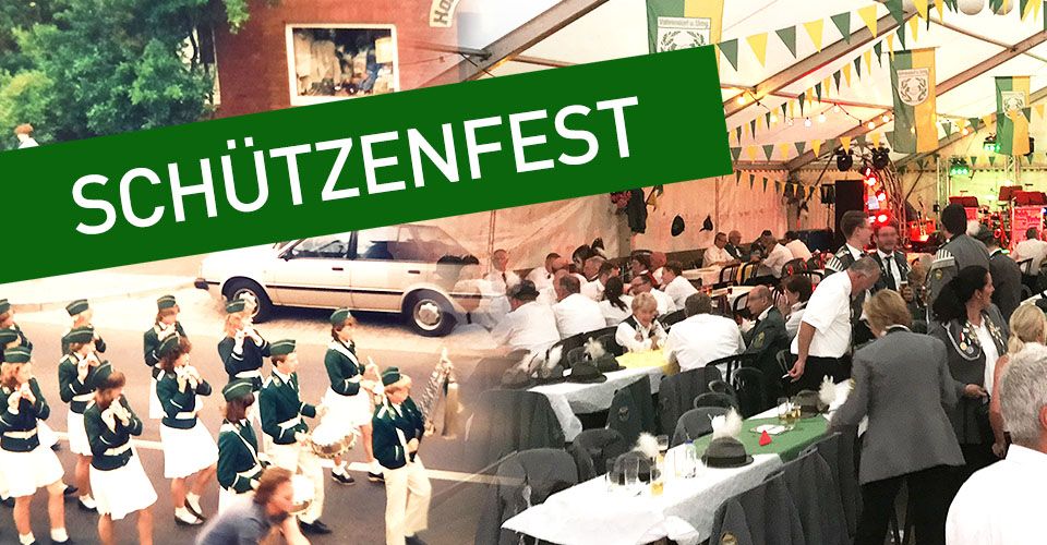Schuetzenfest in der Region