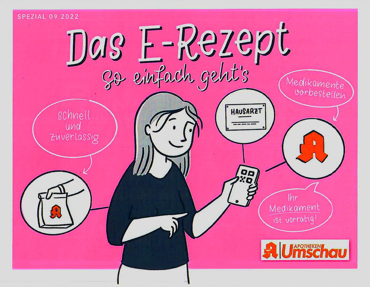 Das E-Rezept Booklet zur Erklärung