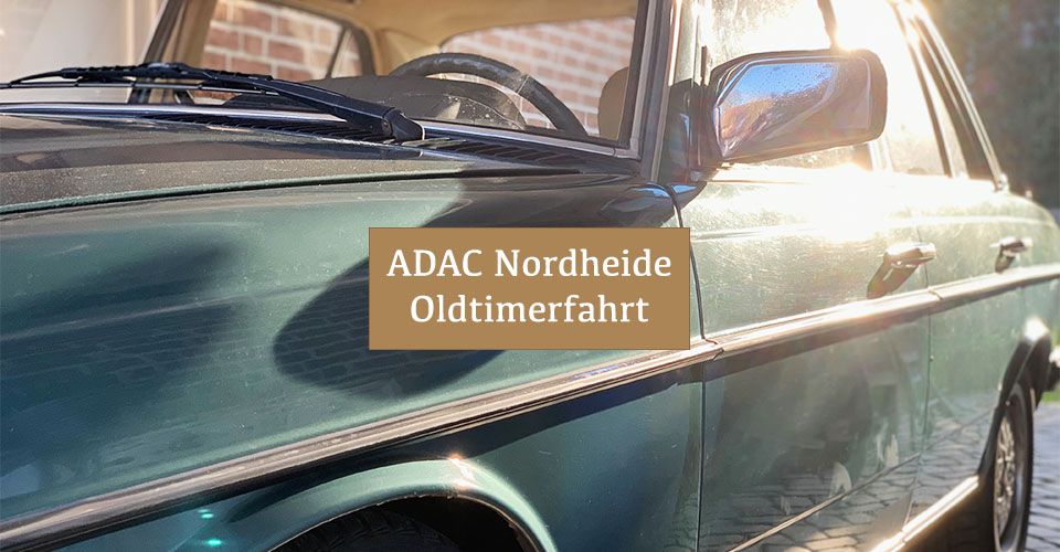 Mercedes W 123 im Sonnenlicht