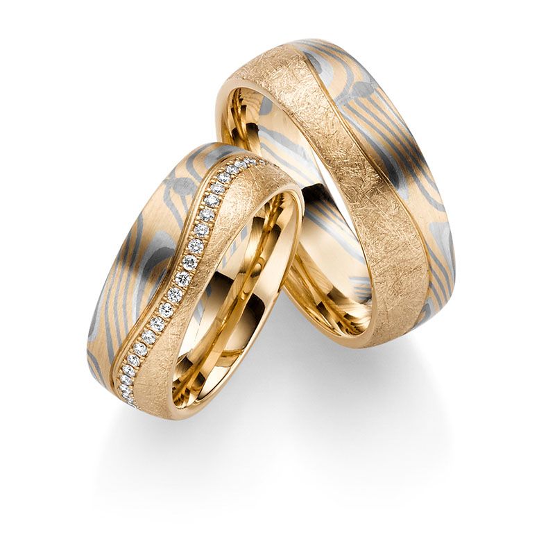 WasWoFinden PM Design Hamburg Mokume_Gane_39 Mokume Gane Ringe