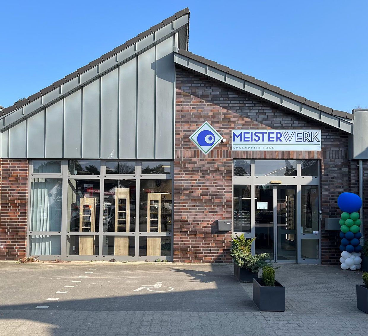 Meisterwerk Optiker in Holm Seppensen Optiker Meisterwerk Geschäft von Aussen