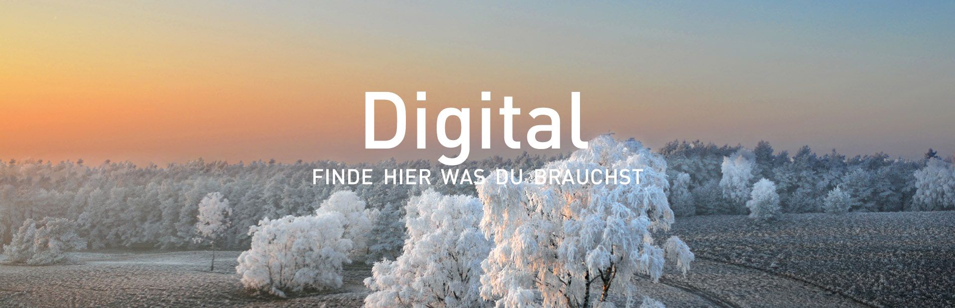 Winterlandschaft Landkreis Harburg