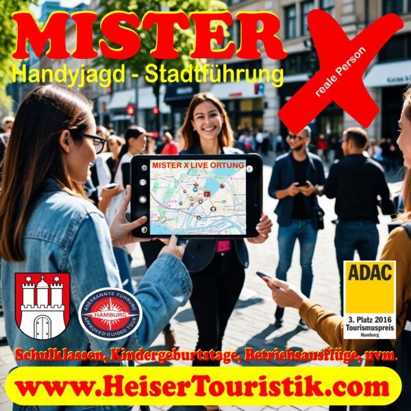 Wo ist Mister X Ferientour mit Heiser Touristik