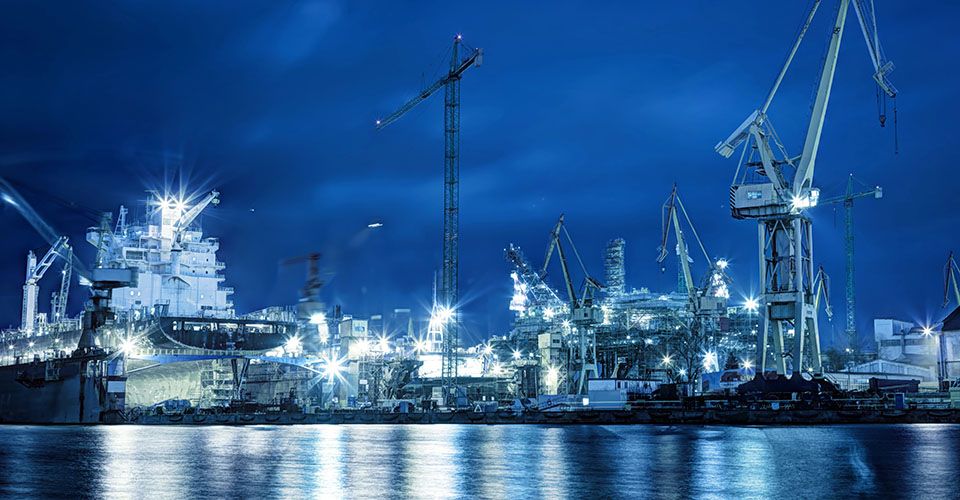 Schiffbaumesse in Hamburg