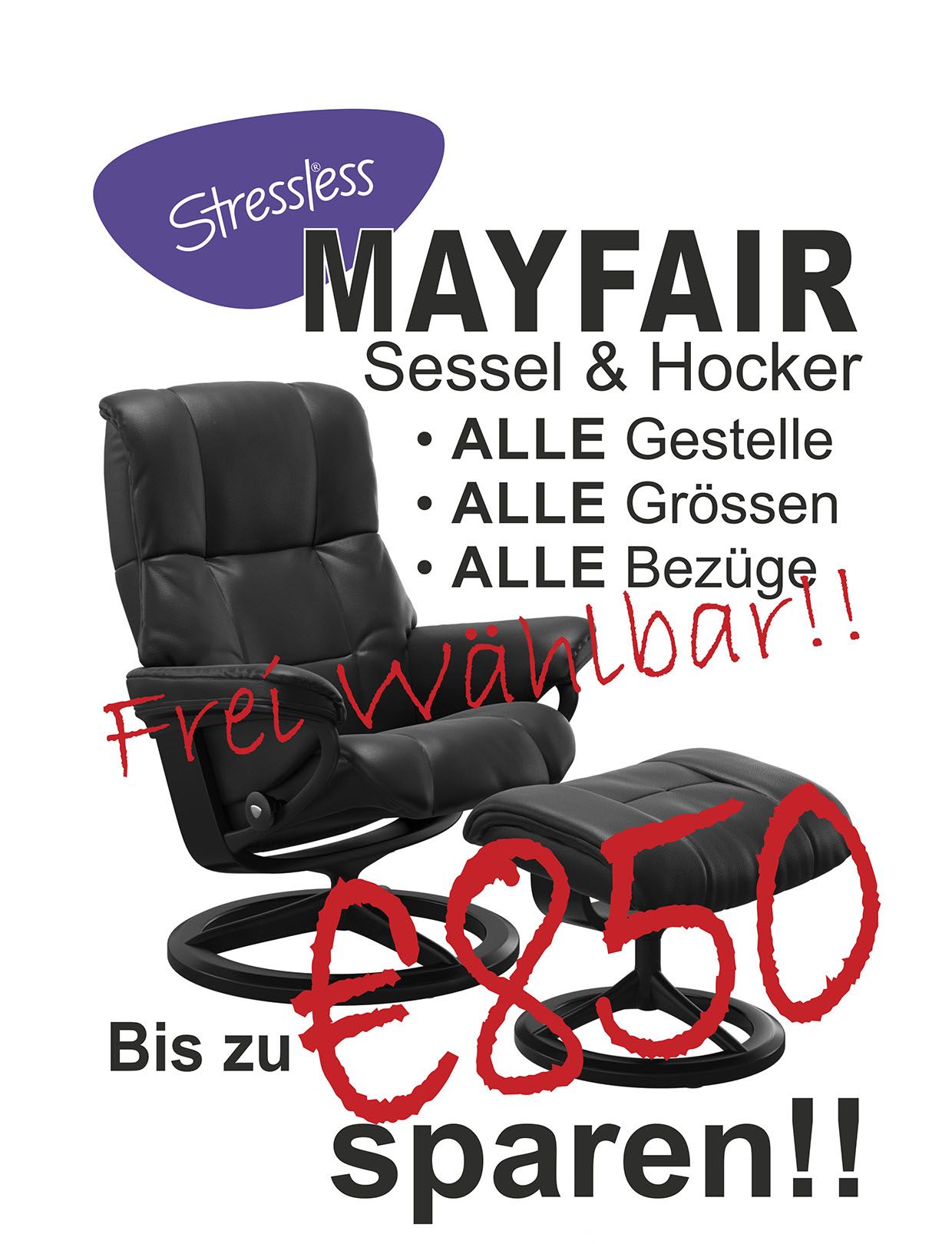 Mayfair Sessel & Hocker Angebot in der Sesselei